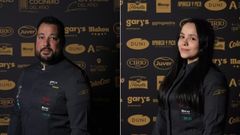 Miguel L�pez (en la foto, a la izquierda), sumiller del Asador O?Pazo, formar� parte del jurado del Camarero del A�o, un certamen que �l ya gan� en el 2024, y Sonia Garc�a (a la derecha) competir� este mes por el t�tulo nacional.