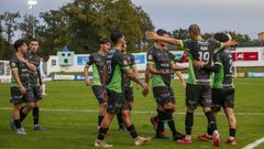 Las mejores imgenes del partido entre el Boiro y el Silva