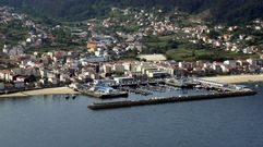 Vista a�rea de Bueu, una de las localidades donde m�s creci� el precio de la vivienda usada en la provincia
