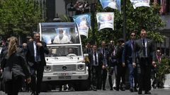 El primer d�a del Papa en Canarias, en im�genes
