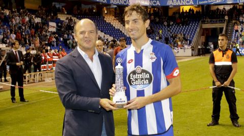 Mosquera, elegido mejor futbolista del Teresa Herrera