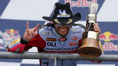 Bastianini celebra su triunfo