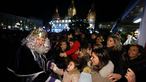 La Cabalgata de Reyes, en Mar�a Pita (A Coru�a)