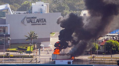 Uno de los ataques callejeros en una zona tur�stica de Puerto Vallarta