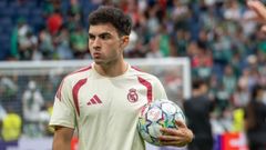 David Solleiro en la final de la Copa Intercontinental sub-20 en el Bernab�u