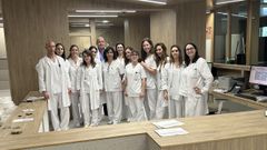 Equipo humano de la nueva unidad