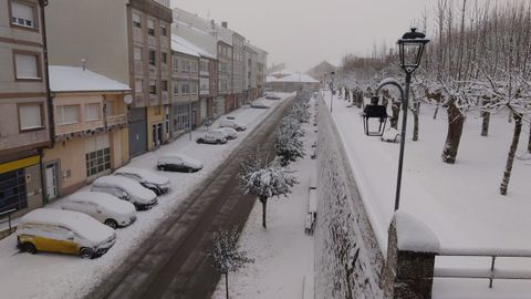 Nevada en A Fonsagrada a principios de este a�o