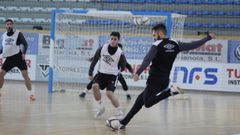 Imagen de un entrenamiento del conjunto noi�s.