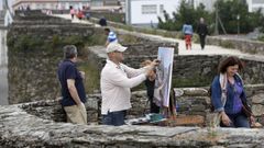 El domingo se celebrará el XXV Certamen de Pintura Rápida al aire libre Ciudad de Lugo