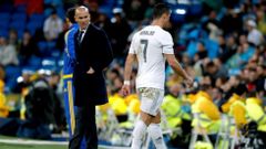 Zidane habla sobre la ausencia de Cristiano Ronaldo