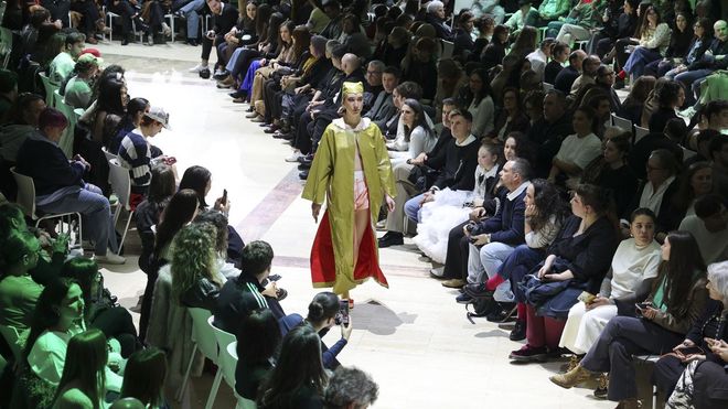 M�s de 30 colecciones mostraron el talento del alumnado�de la EASD Mestre Mateo de Santiago en el desfile de Despunte