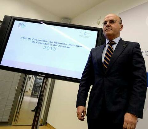 Baltar dio a conocer esta semana el plan de ajuste de la Diputaci�n ourensana.
