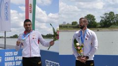 Pablo Gra�a y Carlos Ar�valo