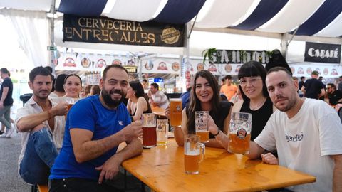 Asistentes al Oktoberfest de Gij�n