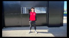 El canterano lalinense Manu V�zquez Montoto.