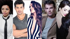 Brequette, Jorge Gonz�lez, La Dama, Ra�l y Ruth Lorenzo, aspirantes a Eurovisi�n.