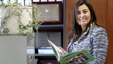 La directora de los forenses de Galicia, Noem� Morte, el jueves en el Imelga de Santiago. 