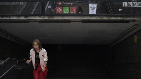 Huelga general en Catalu�a.