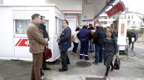 Precinto de la gasolinera de Santa Cruz 