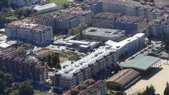 Vista a�rea del barrio de A Parda