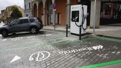 El punto de recarga el�ctrico de Culleredo de la Reserva est� en la avenida de Vilaboa.