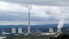 La central, en junio pasado, con uno de los cuatro grupos funcionando