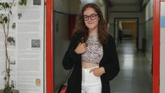 Luc�a Toval, alumna del IES Sof�a Casanova, obtuvo la mejor calificaci�n de la comarca: un 13,65