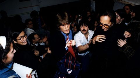 Locura por Julen Guerrero cuando el Athletic visit� San L�zaro en noviembre del 95.