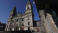 La ampliaci�n del museo catedralicio de Lugo ser� a trav�s del peque�o edificio pegado a la derecha de la imagen y que da acceso a la panda oeste del claustro
