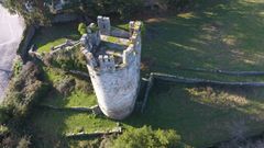 Vista de dron de la finca de la Fortaleza donde se encuentra la Torre de los Batall�n