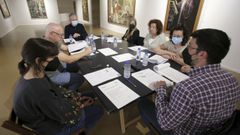 Reuni�n con el sector cultural en el Torrente Ballester el pasado lunes