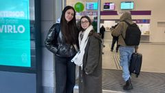 Clara y Eva ten�an un viaje a Vigo para desde all� ir a Oporto para coger un avi�n destino Roma