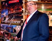 Alfredo Ca�izo asegura que en Malpica hay buen ambiente.