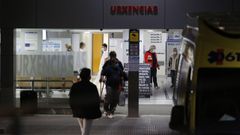 Entrada de urgencias del Hospital Universitario A Coru�a (Chuac)