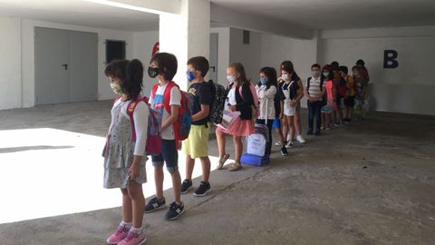 Vuelta al cole en el CEIP Prez Viondi de A Estrada