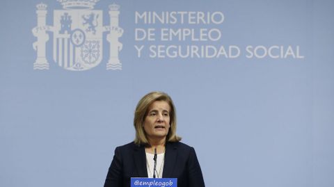 Ftima Bez, ministro de Empleo y Seguridad Social. 