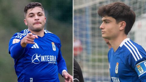 Nico Pereira a la izquierda, Iv�n Gonz�lez a la derecha