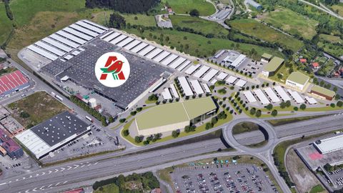 Recreaci�n de la ampliaci�n de Alcampo en Gij�n