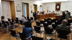 Imagen de archivo de un pleno de Ribadavia