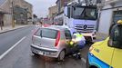 El accidente con dos fallecidos en Antas de Ulla tuvo lugar delante del consistorio