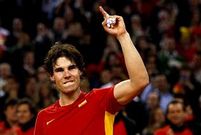 <span lang= es-es >Rafa Nadal</span>. Se colg� el oro en Pek�n y quiere repetir logro en los Juegos de Londres.