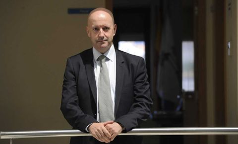 El fiscal de Menores de Galicia, Jos Manuel Ucha, que ha sido condecorado por el Gobierno.