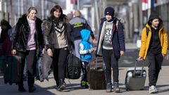 En directo:�Miles de ucranianos tratan de cruzar la frontera con Polonia