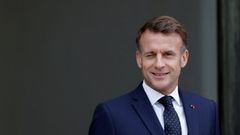 El presidente francés, Emmanuel Macron