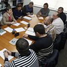 Conseller�a y cofrad�as se reunieron ayer en Burela. 