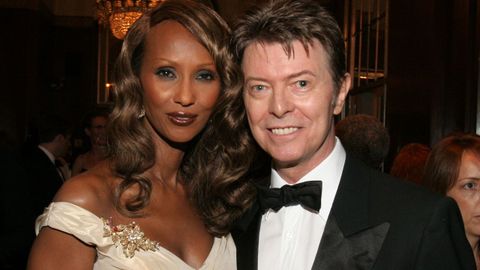 Iman y David Bowie, en una fotograf&iacute;a de archivo