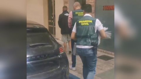 El detenido fue trasladado al Tribunal de Instancia de Vilalba