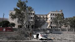 Daos en la sede del Ministerio de Defensa de Siria causados por bombardeos israeles