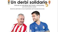 Victor Manuel y Melendi en la portada de la quinta edicin de Un derbi solidario