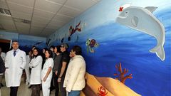 Sala de pediatr�a del hospital comarcal de Barbanza